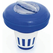 Dosatore galleggiante - BESTWAY - 16,5 cm - Per pastiglie 200 gr - Quadrante regolabile - Diffusione cloro/bromo