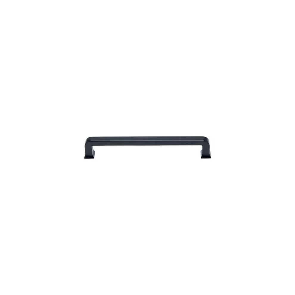 Utopia Alley Hw408bk 6.3 In. Center To Center Zinc Cabinet Pull, Matt Black 758277908771