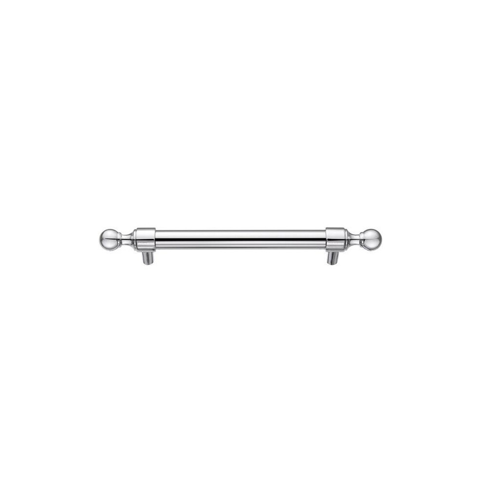 Utopia Alley Hw391ss 5 In. Center To Center Copper Zinc Cabinet Pull, Polished Chrome 758277908603