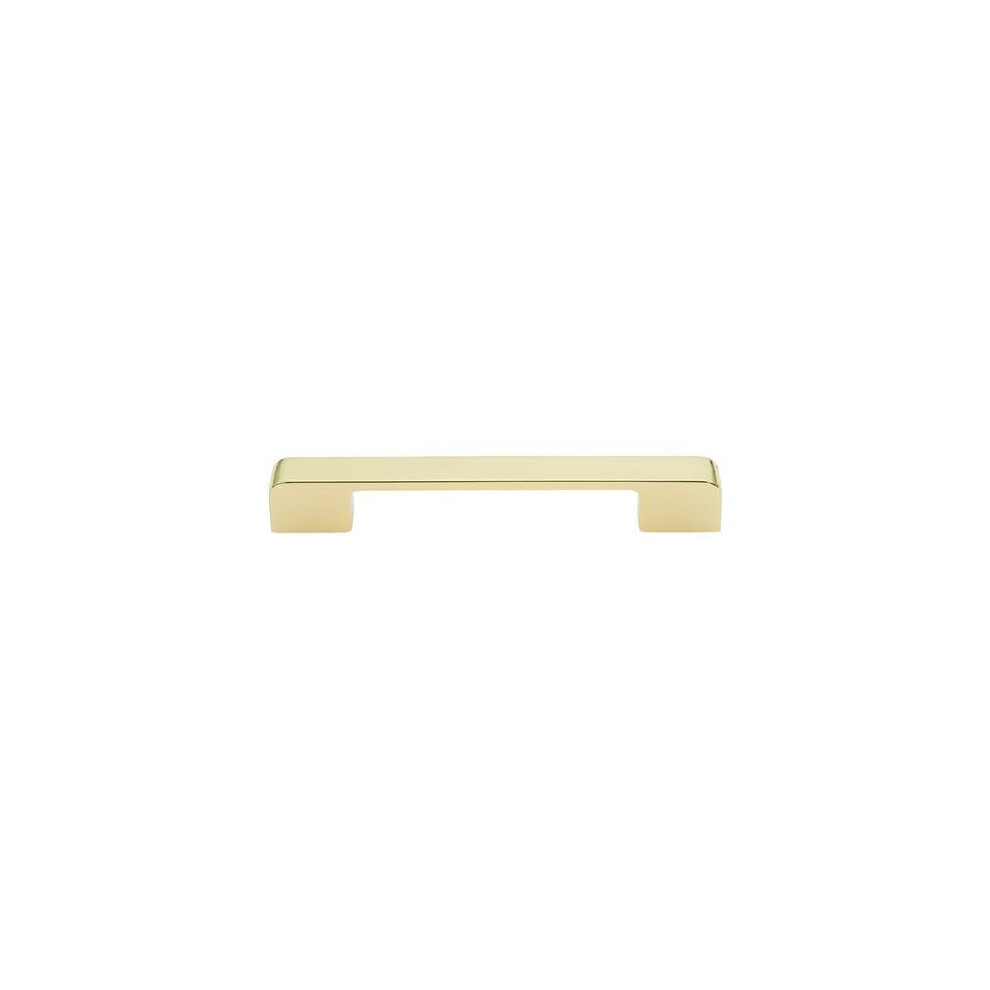 Utopia Alley Hw413gd 5 In. Center To Center Zinc Cabinet Pull, Polished Gold 758277908825