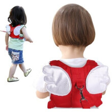 Children's anti-lost belt traction rope harness