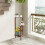 3 Tier getopft Ecke Pflanze Stand Bambus Blumentopf Halter 3