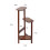 3 Tier getopft Ecke Pflanze Stand Bambus Blumentopf Halter 4
