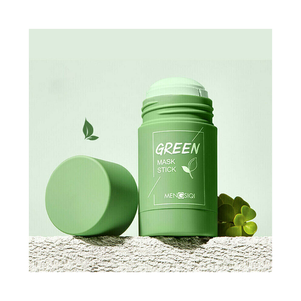 Green Tea Face Mask Facial Cleansing Blackhead Acne Skin Exfoliating Clay Peel