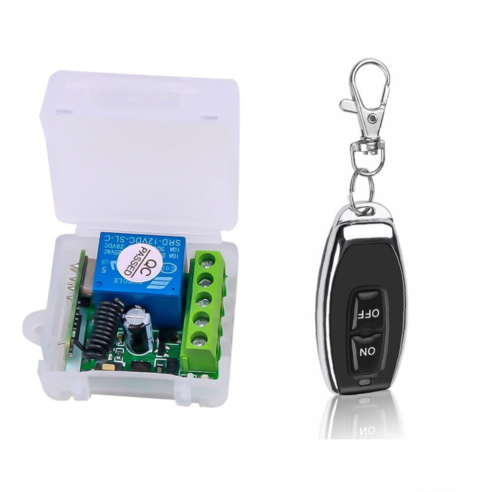 DC12V 10A Relay 1 CH Wireless RF Remote Control Switch ON OFF