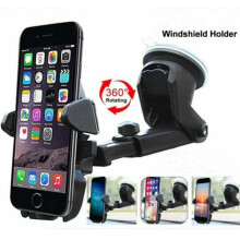 Universal Car Phone Holder 360 Windscreen Suction Mount GPS Stand Cradle