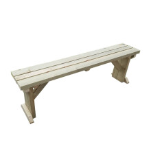 (3ft, Light Green) Picnic Bench Hollies Wooden Outdoor Garden Furniture Fence Seating Heavy Duty
