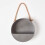 Homescapes (Small) Round Metal Hanging Wall Planter 1