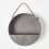 Homescapes (Medium) Round Metal Hanging Wall Planter 3