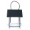 Homescapes Homescapes Hanging Black Metal Bird Table with Chain 4