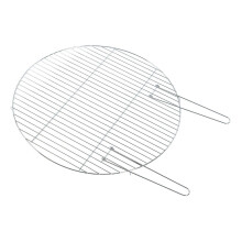 Homescapes Metal BBQ Grill for Fire Bowl with Handles