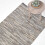 Homescapes (150 x 240 cm, Grey) Denver Leather Woven Rug 1