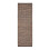 Homescapes (66 x 200 cm, Brown) Madras Leather Hemp Rug 3