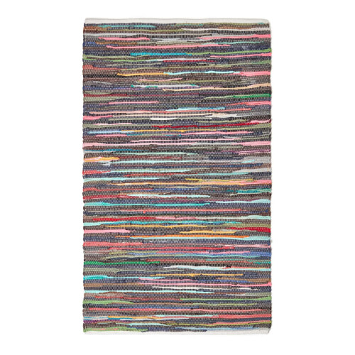 Homescapes (60 x 90 cm) Recycled Cotton Chindi Rug 1