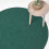 Homescapes (120 cm Round, Forest Green) Handmade Woven Braided Rug 1