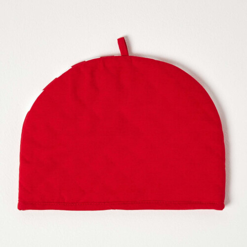 Homescapes (Red) Tea Cosy Double Design Stripes Teapot Warmer 1