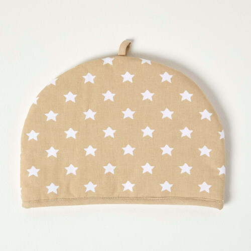 Homescapes (Natural) Tea Cosy Double Design Teapot Warmer