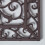 Homescapes Homescapes Cast Iron Door Mat Brown Rectangular Parisian Design 2