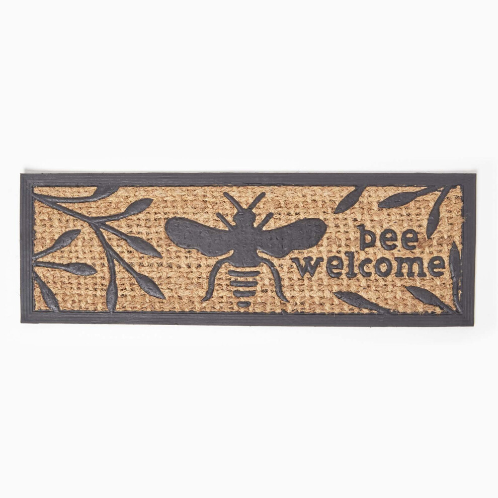 Bumble Bee Rubber & Coir Doormat