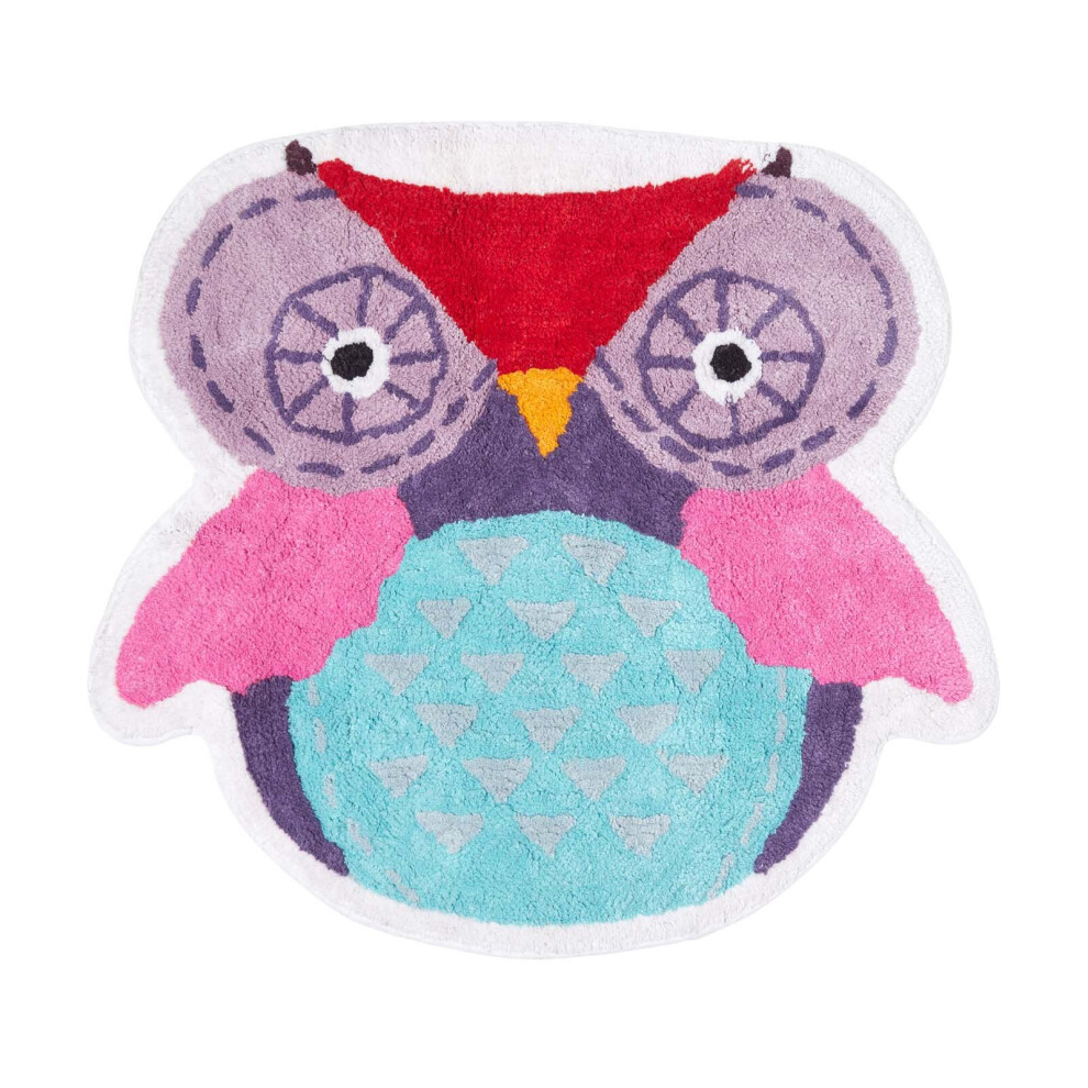 Cotton Tufted Owl Children Rug Homescapes