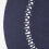 Homescapes (150 cm Round, Navy) Crochet Braided Rug Round 3
