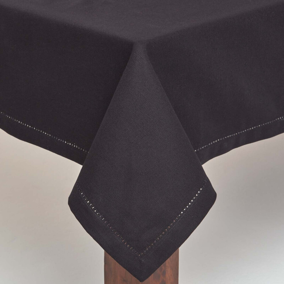 Plain Cotton Tablecloth, 137cm x 228cm