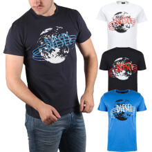 (Black, S) DIESEL T DIEGO NC Mens T Shirt Short Sleeve