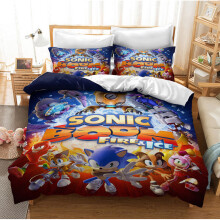 (Style 06, King) Sonic Bedding Single Double Duvet Cover Set UK