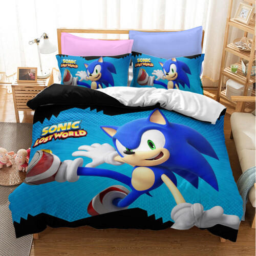 (Style 26, Double) Sonic Bedding Single Double Duvet Cover Set UK