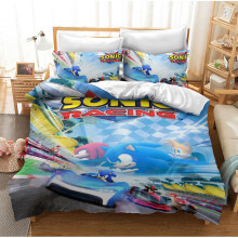 (Style 02, King) Sonic Bedding Single Double Duvet Cover Set UK