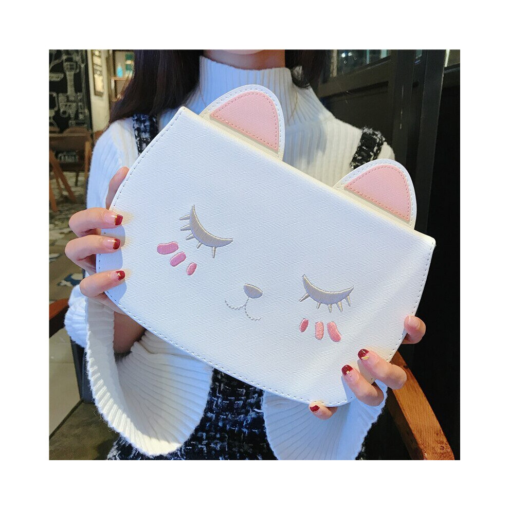 Cute Cat Cover For Ipad Ipad 10.2 7Th 8Th White 657562817586