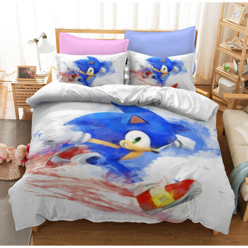(Style 09, Single) Sonic Bedding Single Double Duvet Cover Set UK