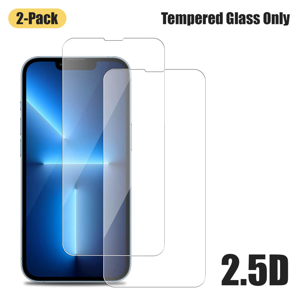 (For Apple iPhone 12 2 Pack Temper Glass) All iPhone Case iPhone Screen Protector 13/12/11/X