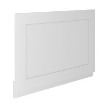 (Chalk White) Aquariss - Traditional End Bath Panel - Chalk White