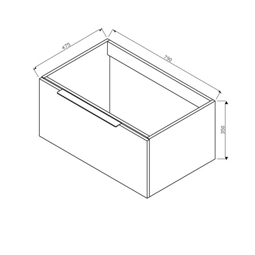 (Matt white) Aquariss LED Vanity Units with Basin 2