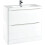 (High Gloss White) Aquariss -  Floor Standing Vanity Unit With Basin 1