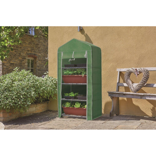 Classic 4 Tier GroZone with extra Fleece Cover Smart Garden Grow house 6511013