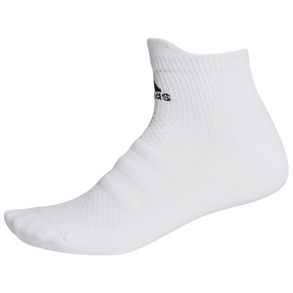 (XS) Adidas No Show Low Cut Socks White 1 Pair