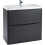 (Matt Grey) Aquariss -  Floor Standing Vanity Unit With Basin 1