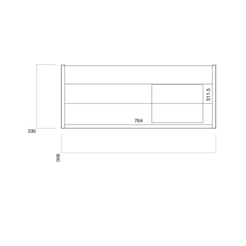 (Graphite Grey) Aquariss Como -  Wall Hung Vanity Unit 2