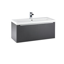 (Graphite Grey) Aquariss Como - Wall Hung Vanity Unit