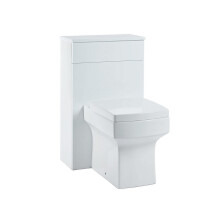(Gloss White) Aquariss - Back to Wall Toilet Unit