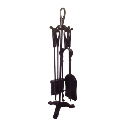 (Black Cast Iron) Companion Set 5 Piece Cast Iron