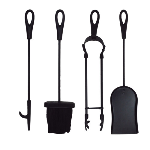 (Black Cast Iron) Companion Set 5 Piece Cast Iron 1