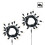 (2 Pack) GardenKraft 15m Connectable Garden Festoon String Lights 1