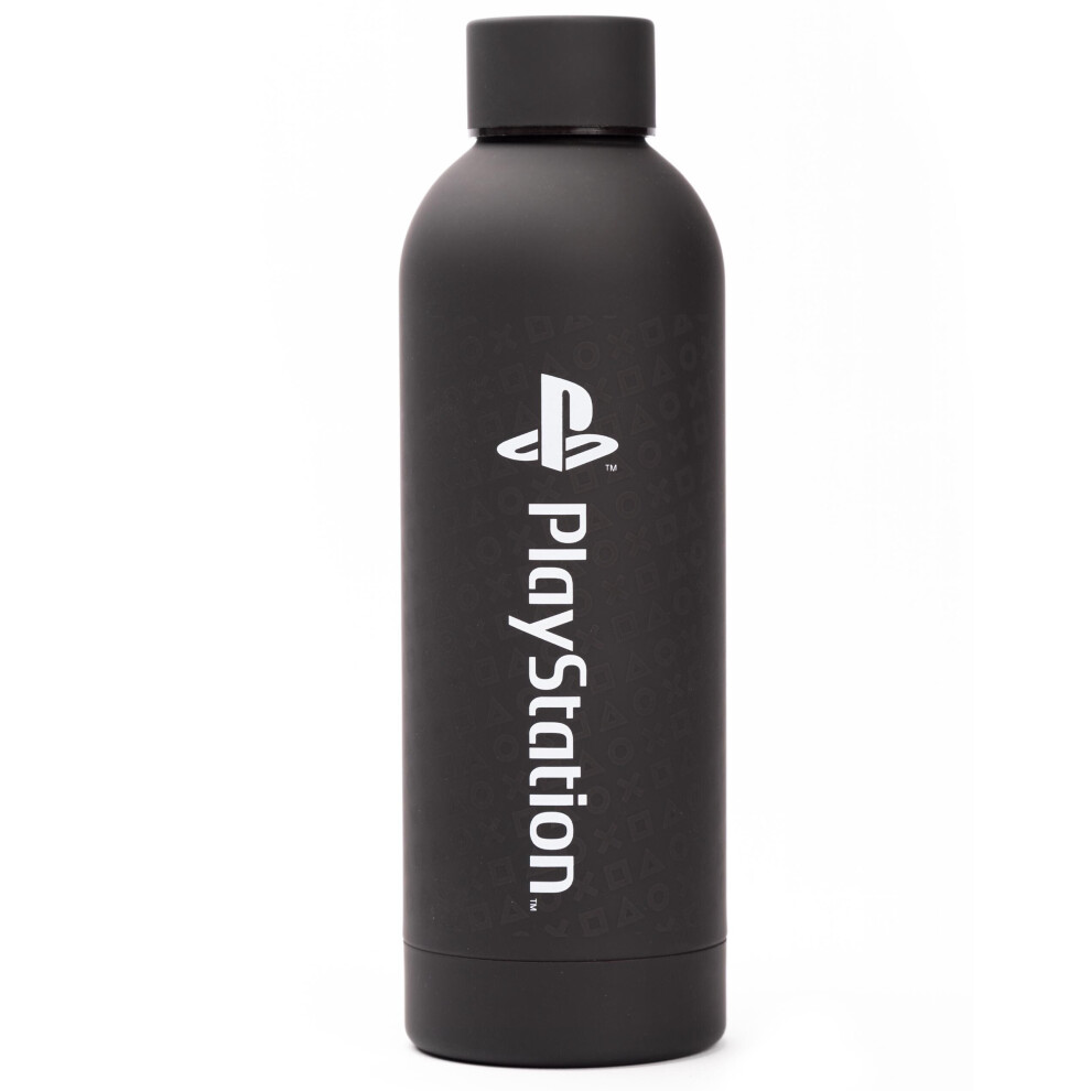 PlayStation Water Bottle Adults Kids 750ML Stainless Steel Travel Mug One Size