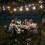 (2 Pack) GardenKraft 15m Connectable Garden Festoon String Lights 7
