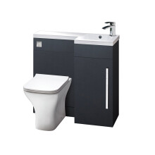 (Matt Grey) Aquariss - Right hand Combination Unit Furniture Pack
