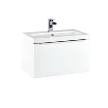 (Gloss White) Aquariss Como - Wall Hung Vanity Unit