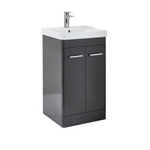 (Wolf Grey) Aquariss - Freestanding Vanity Unit